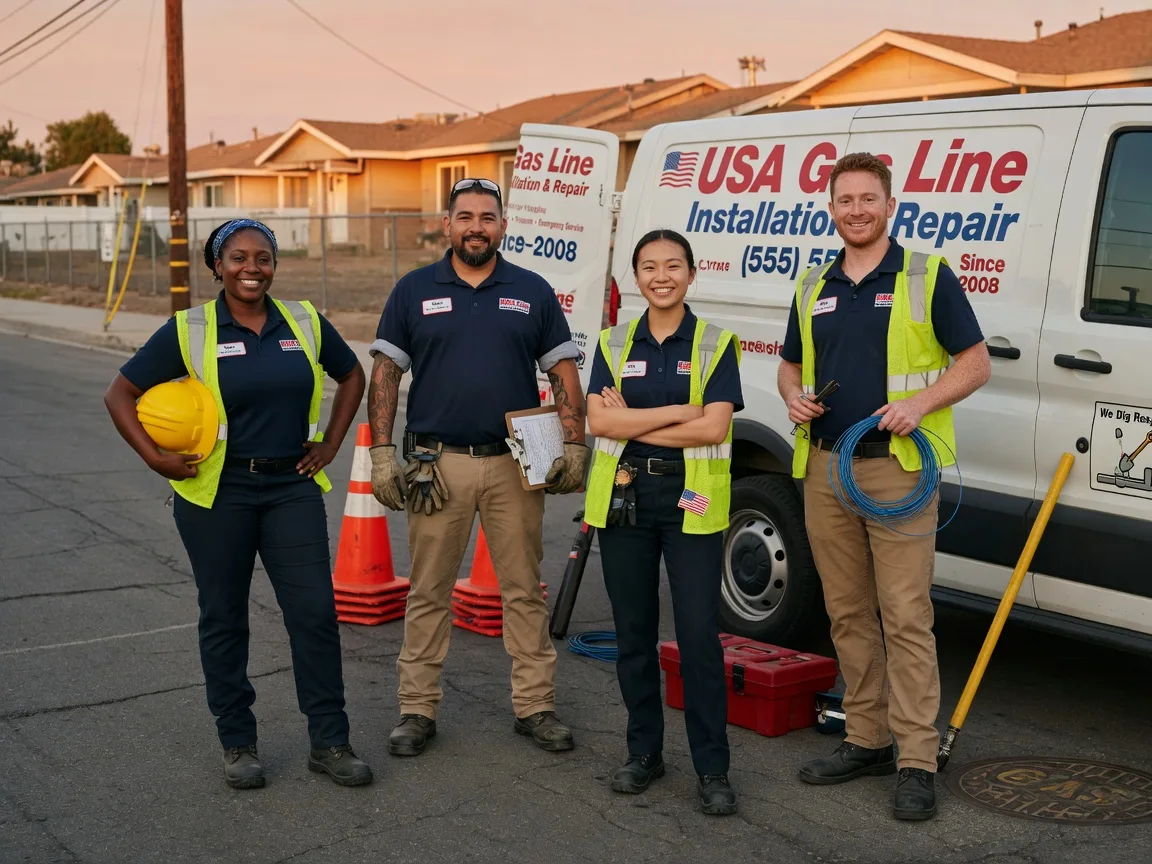 Gas Line Installation company in Charles City, IA