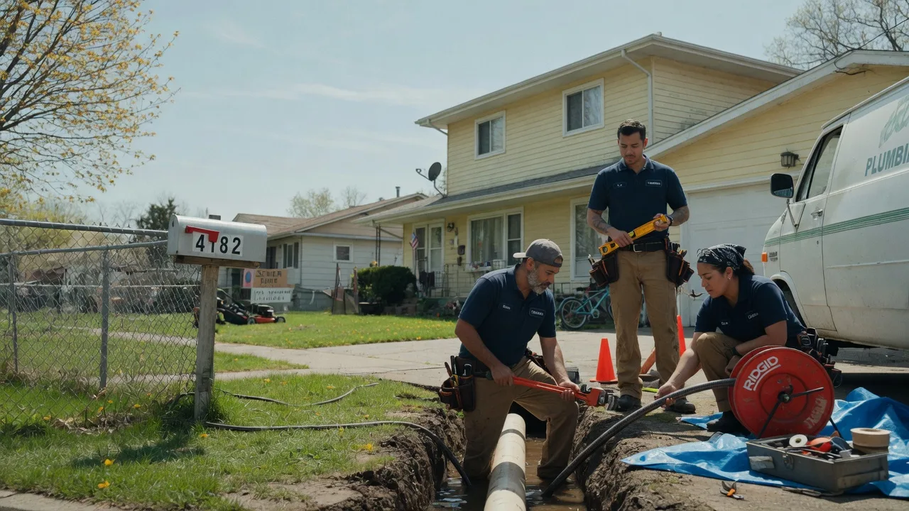 Gas Line Repair in Charles City, IA near me